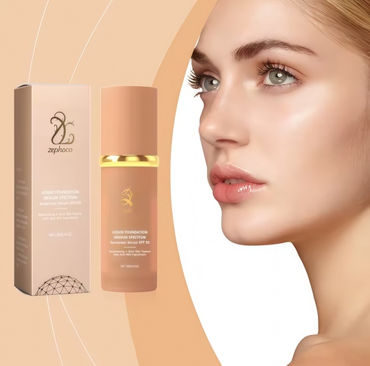 Base de Maquillaje Antiedad con SPF 50 – Se Adapta a tu Tono de Piel
