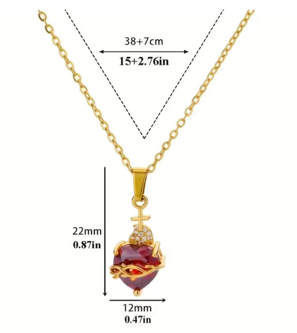 Collar Sagrado Corazón de Jesús
