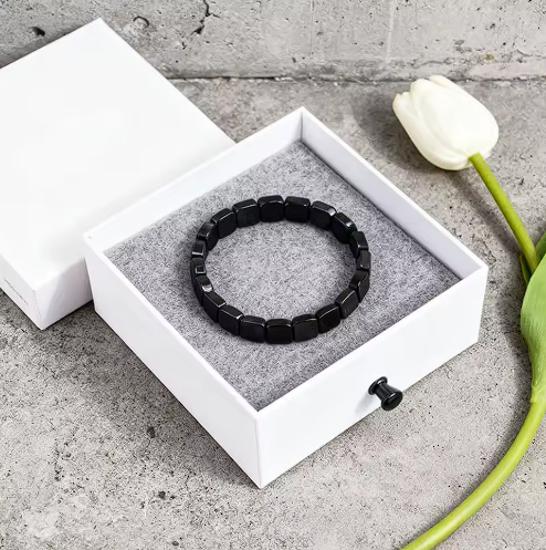 Brazalete de Hematita | Energía que Impone Respeto