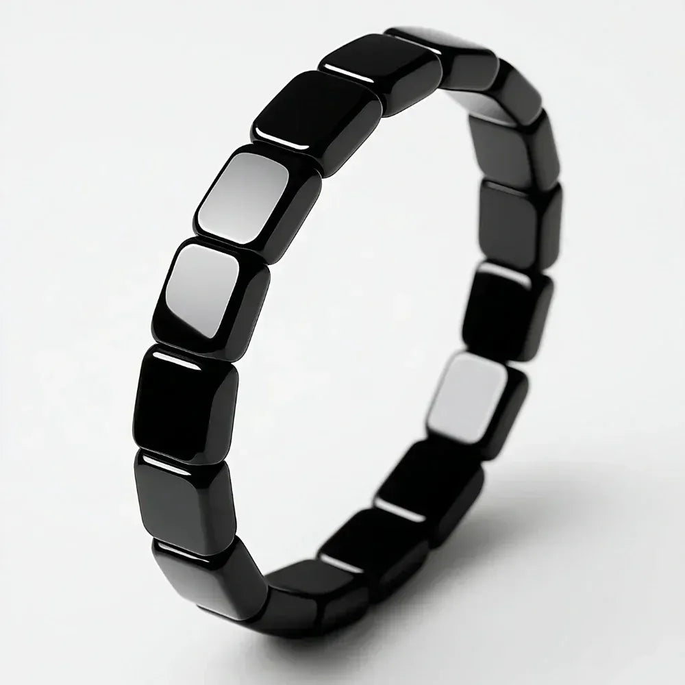 Brazalete de Hematita | Energía que Impone Respeto