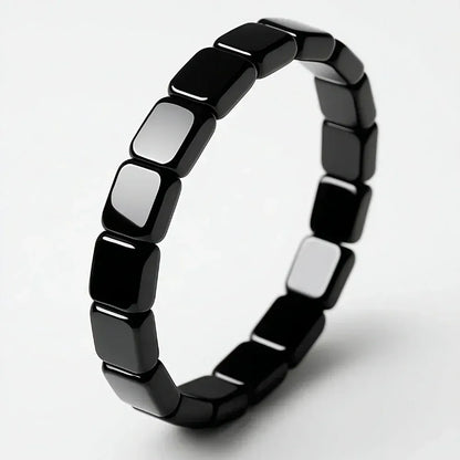 Brazalete de Hematita | Energía que Impone Respeto